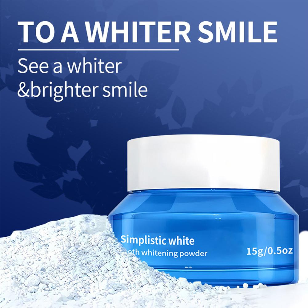 Teeth Whitening Price - Polvere Sbiancante per Denti Simplistic White,