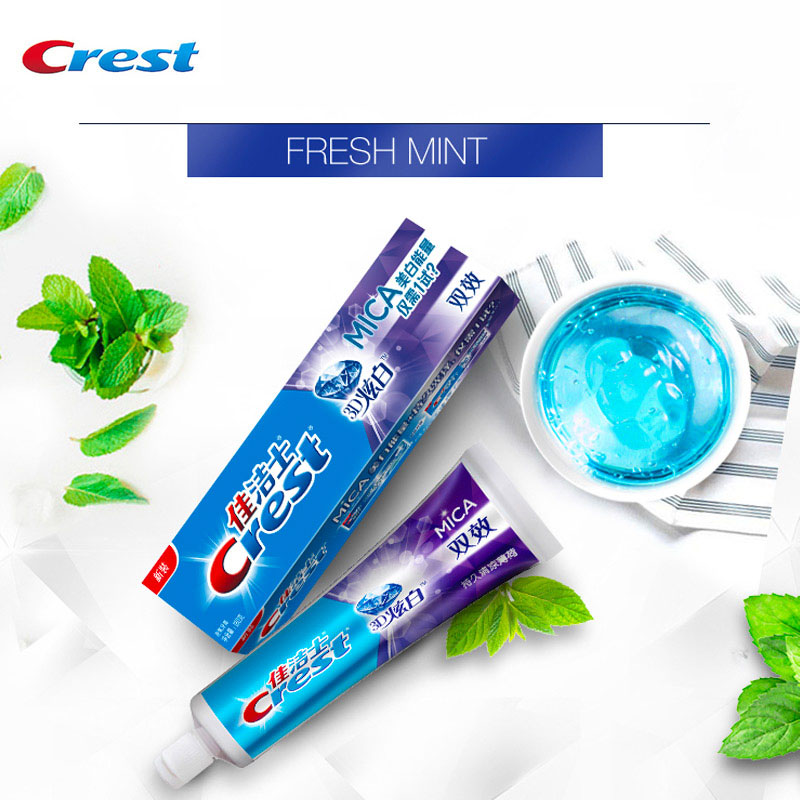 Teeth Whitening Crest - Crest 3D MICA Dentifricio Fluoruro Sbiancamento