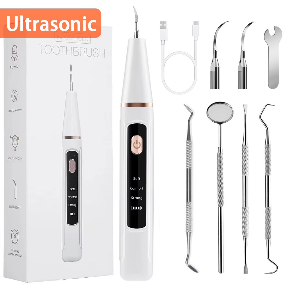Teeth Whitening Kit Professional - Elettrico Ad Ultrasuoni Scaler Dentale Calcolo