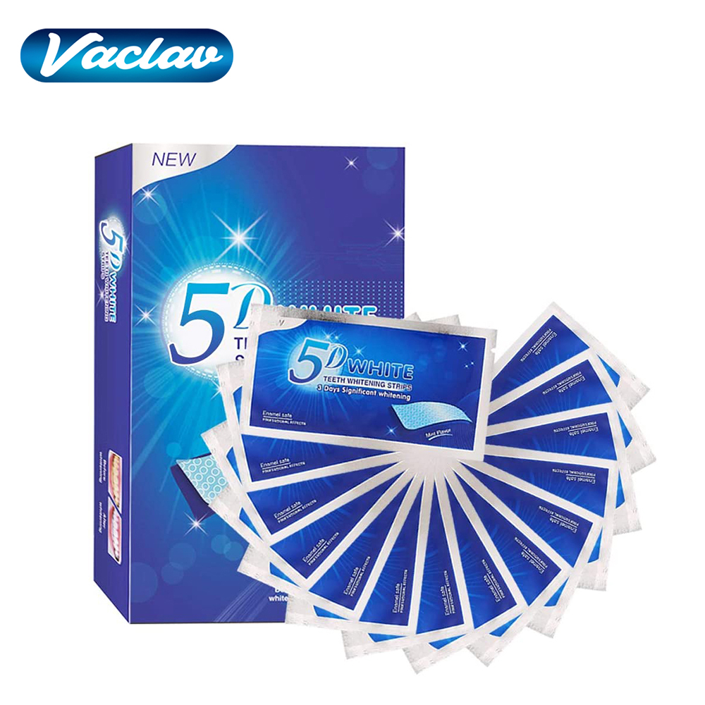Teeth Whitening Price - Strisce Sbiancanti 5D per Denti, Gel