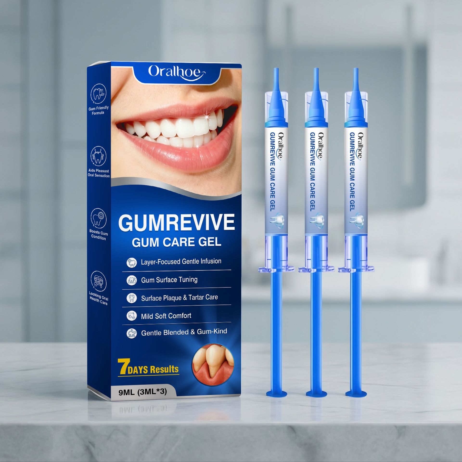 Kit di 3 Siringhe di Gel per l - Teeth Whitening Gels Used By Dentists recensione e prezzo