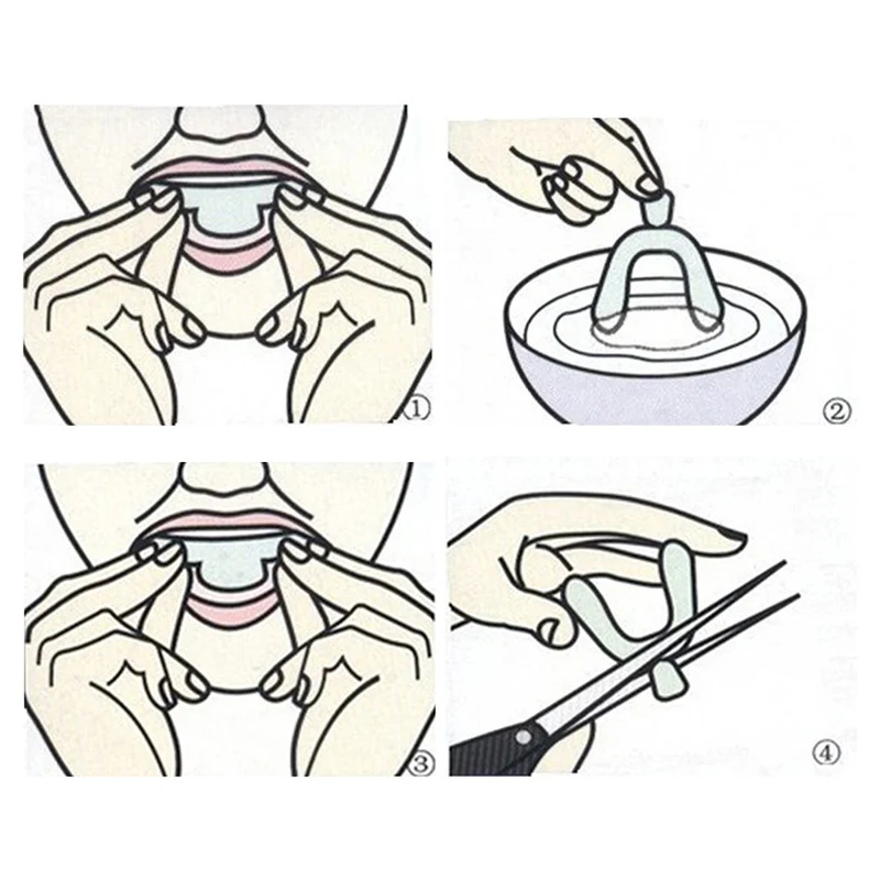 1/8pc Bocca Guard EVA Protezio - Teeth Whitening Gel For Trays recensione e prezzo
