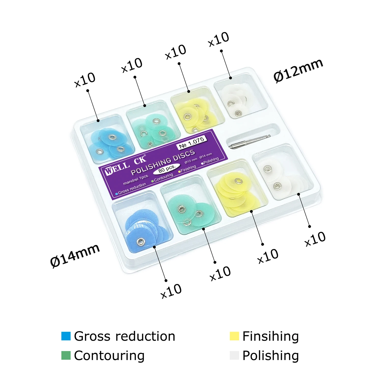 WELLCK Dischi per lucidatura d - Teeth Whitening Kit Professional recensione e prezzo