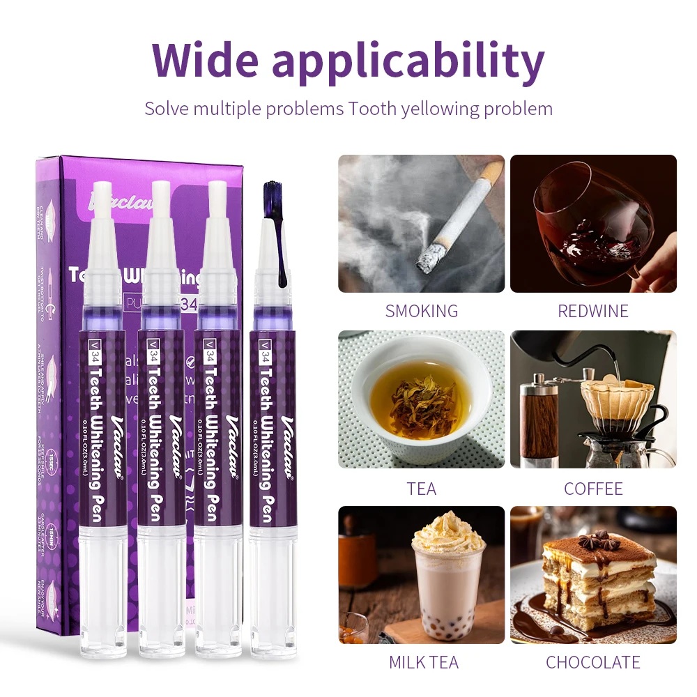 Vaclav V34 Penna gel sbiancant - Teeth Whitening Price recensione e prezzo