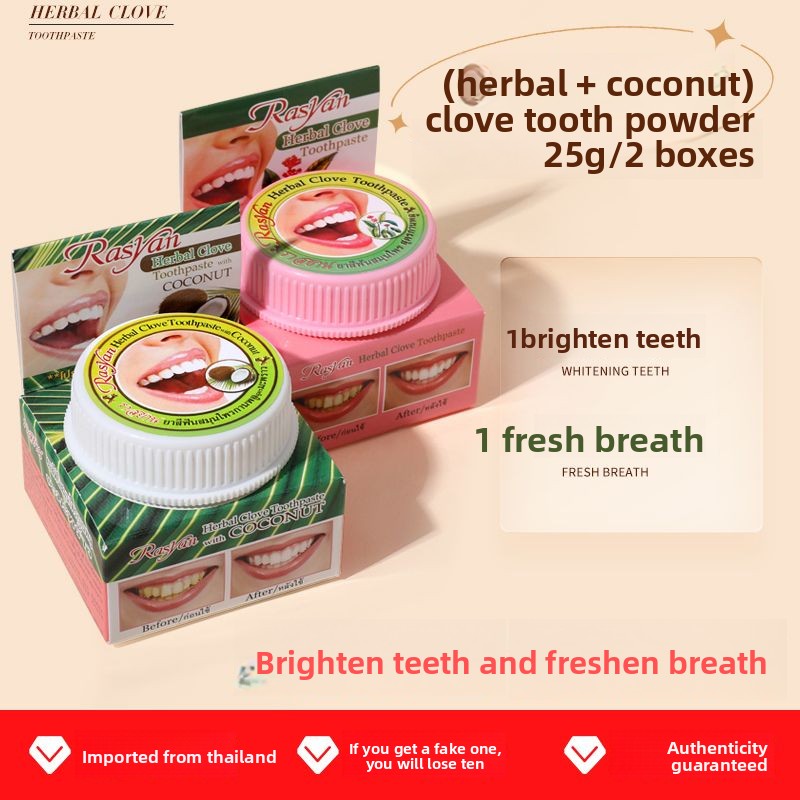 Polvere Dentale Thailandese al - Teeth Whitening Price recensione e prezzo